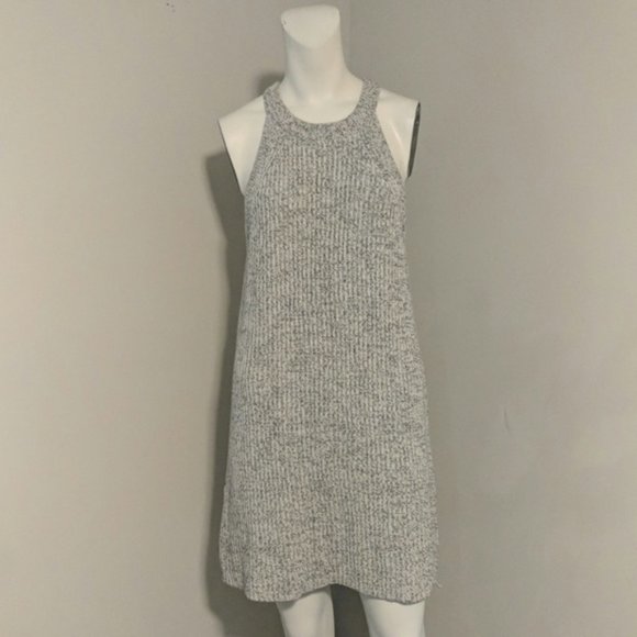 NEW - Madewell Valley halter sweater dress cotton knit XS - Picture 2 of 3